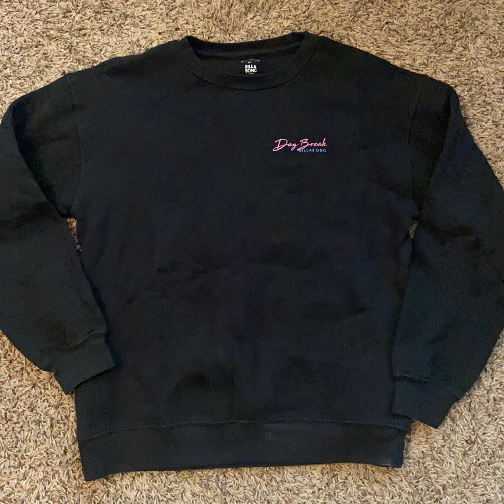 Black Billabong sweatshirt, Size M